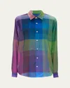 Marrakshi Life The Button-down Shirt In Plaid