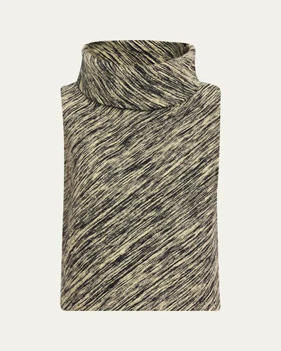 Marrakshi Life The Cowl-neck Vest In Gray