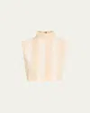 Marrakshi Life The Cropped Turtleneck Top
