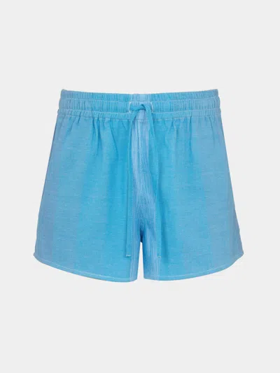 Marrakshi Life The High-waisted Shorts Size: S  Abask Luxury Gift In Blue