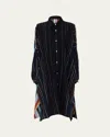 Marrakshi Life The Long Shirt In Stripe
