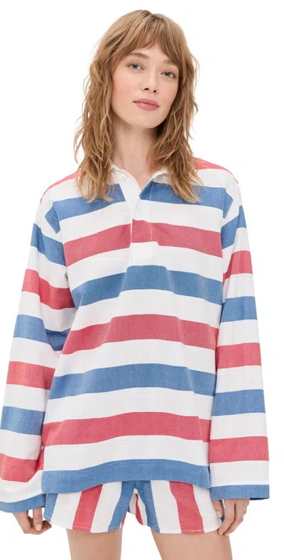 Marrakshi Life The Rugby Shirt Stripe 55 In Multi