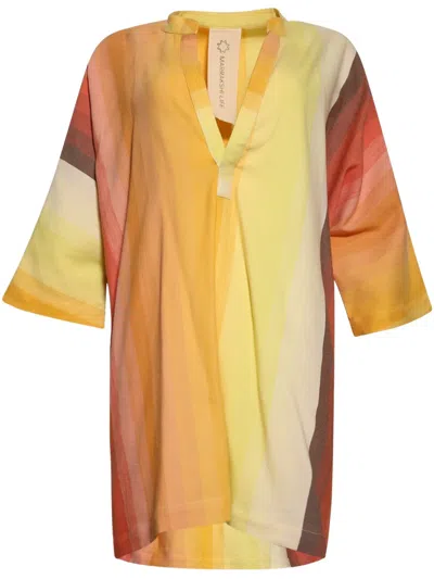 Marrakshi Life The Short Tunic Dress In Yellow