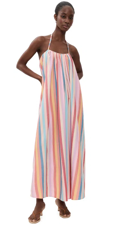 Marrakshi Life The Slip Maxi Dress Stripe 92