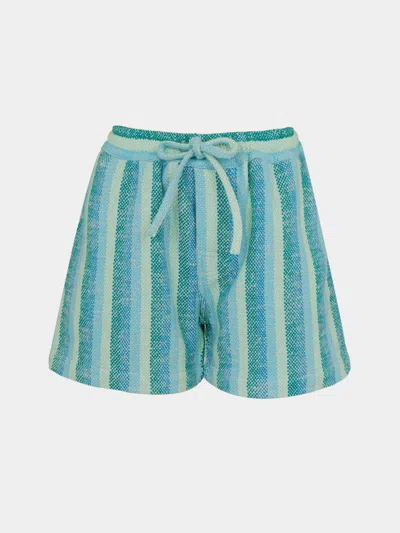 Marrakshi Life Women's The Cropped Shorts Size: S  Abask Luxury Gift In Green