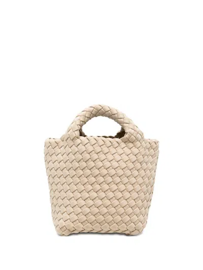 Marrea Beige Crossbody Bag With Woven Texture