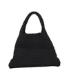 Marrea Neoprene Handbag With Chic Hook Closure