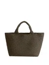 Marrea Woven Tote Bag In Brown