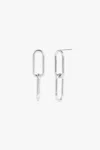 Marrin Costello Jewelry Women's Whitney Drops Earrings In Silver In Metallic