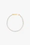 MARRIN COSTELLO WOMEN'S AUGUSTA PEARL BRACELET 4MM IN GOLD