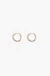 MARRIN COSTELLO WOMEN'S LILY HUGGIES 10K GOLD EARRINGS IN YELLOW GOLD
