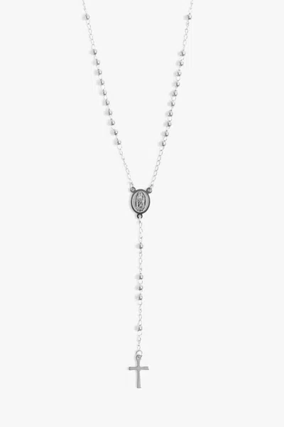 Marrin Costello Women's Rosary Necklace In Silver