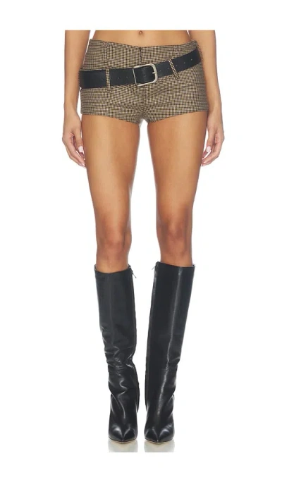 Marrknull Two-piece Short In Brown