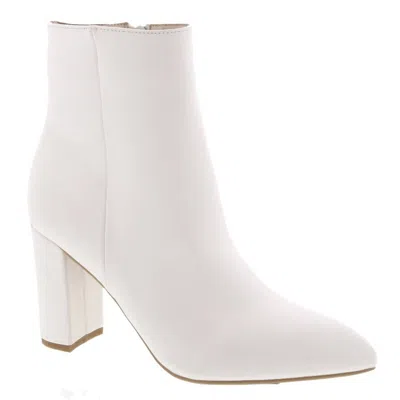 Mars Sky Women's Top Moda Brazil Pointed Toe Booties In White
