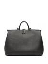 Marsèll Orizzontale Leather Shooulder Bag In Black