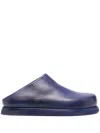 Marsèll Accom Leather Mules In Blue