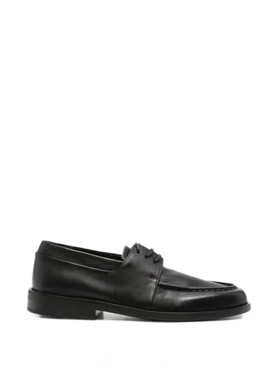 Marsèll Almond-toe Derby Shoes In Black