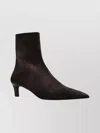 Marsèll Ankle Boots With Pointed Toe And Kitten Heel In Brown