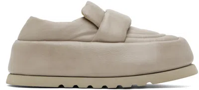 Marsèll Beige Bombo Loafer In 201 Clay