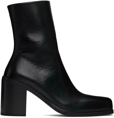 Marsèll Black Anta Boots In 666 Black