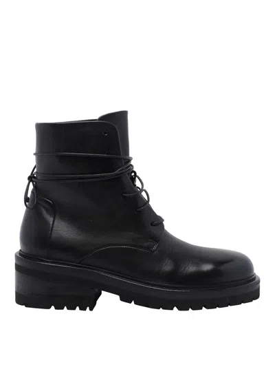 Marsèll Marsell Black Calzone Booties In White