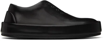 Marsèll Black Cassapelle Sneakers In 666 Black