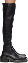 Marsèll Black Cassetto Tall Boots In Black