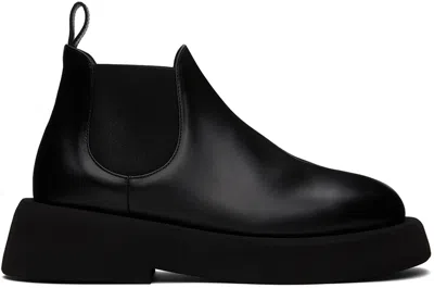Marsèll Black Gomme Gommellone Chelsea Boots