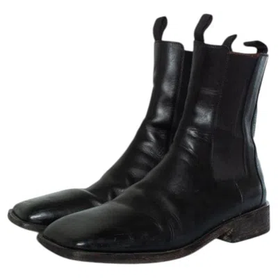 Pre-owned Marsèll Marsell, Black Leather Chelsea Boots