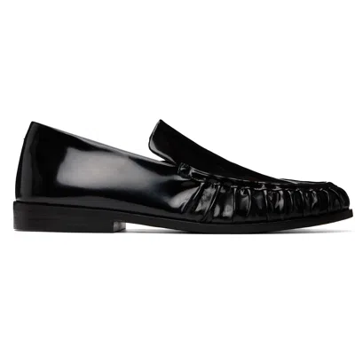 Marsèll Black Leather Loafers