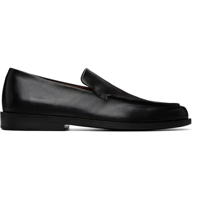 Marsèll Black Mocasso Leather Loafers