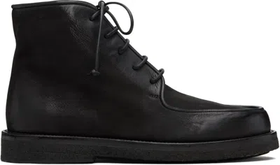 Marsèll Black Moccar Boots