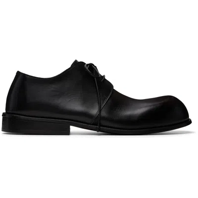 Marsèll Black Muso Leather Oxfords
