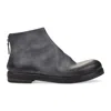 Marsèll Black Nero Zucca Zeppa Ankle Boots In Black