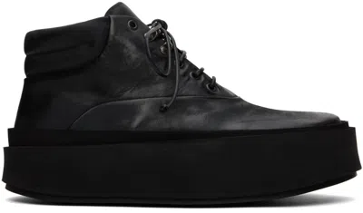 Marsèll Black Onda Derbys In Nero