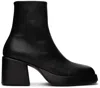 Marsèll Black Plattino Boots In 666 Black