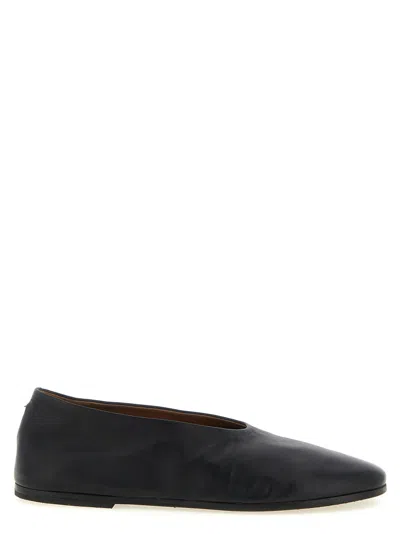 Marsèll Black Solid Loafers