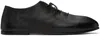 Marsèll Black Steccoblocco Derbys In 666 Black