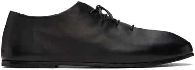 Marsèll Black Steccoblocco Derbys In 666 Black