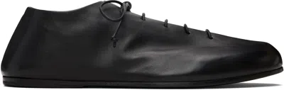 Marsèll Steccoblocco Leather Derby Shoes In Black