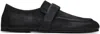 Marsèll Black Steccoblocco Loafers In 666 Black