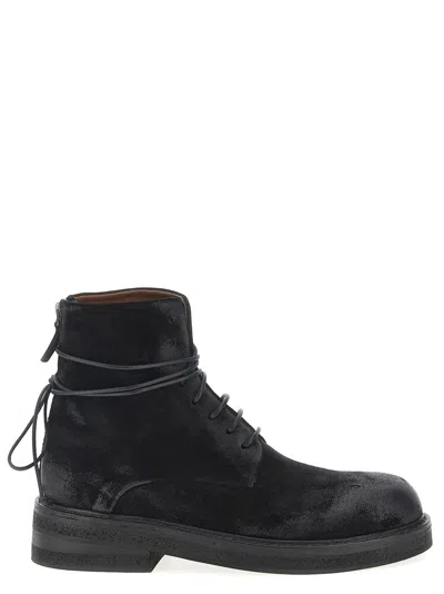 Marsèll Black Suede Boots