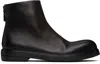 Marsèll Black Zucca Zeppa Ankle Boots