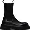 Marsèll Black Zuccone Chelsea Boots In Black