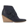 Marsèll Blue Distressed Calf Skin Leather Boots In Blue