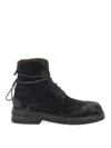 Marsèll Wrap Ankle Round Toe Textured Boots