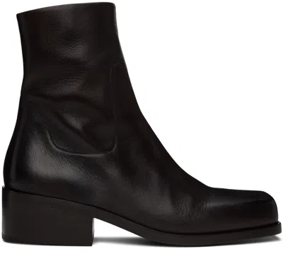 Marsèll Brown Cassello Boots In Dark Brown