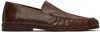 Marsèll Brown Mocassino Loafers In Brown