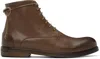 Marsèll Brown Zucca Media Boots In 490 Chocolate