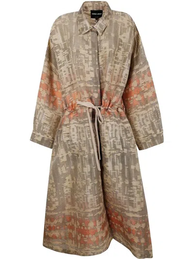 Marsèll Cappotto Cannete Jacquard Tigre